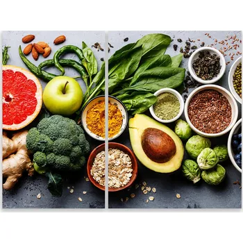 Kuchyňské prkénko Skleněná Ochranná Deska a Krájecí Prkénko | Indukce, Sporák ds-0483