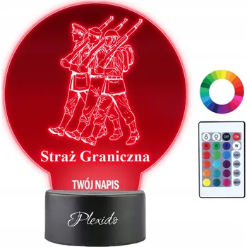 Lampička Plexido vícebarevná Noční lampa