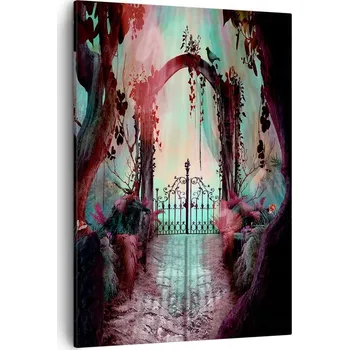 Obraz Obraz na plátně do obývacího pokoje ložnice 50x70 fantasy obrazy na zeď canvas