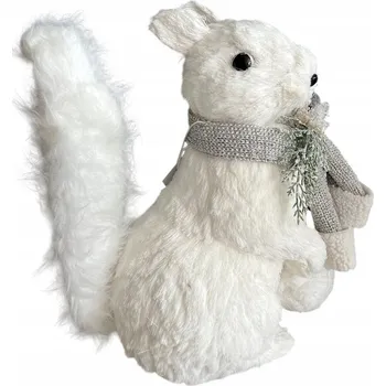 Obraz VÁNOČNÍ DEKORACE VEVERKA - OZDOBA NA VÁNOČNÍ STROMEČEK