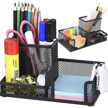 ORGANIZÉR NA PSACÍ STŮL 3 PŘIHRÁDKAMI A ŠUPLÍK