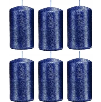 Svíčka Tradiční parafínová svíčka bez vůně Drobo 6 ks