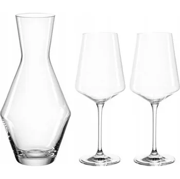 Leonardo Puccini Set karafy a dvou sklenic na víno