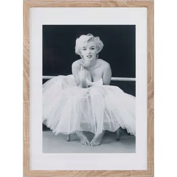 Obraz Rám A5 15x21 cm dřevěný dub sonoma - Foto rámeček na fotografie plakáty A5