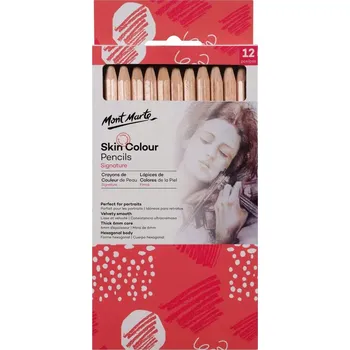 Pastelka Pastelky Skin Color Mont Marte 12 KS