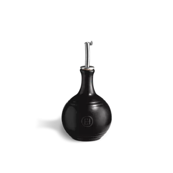 Dóza na potraviny Emile Henry Dóza na olej/ocet, 0,45 l / Ø 10,4 cm, černá 710216