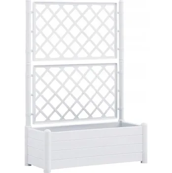 Květináč Květináč 142 x 100 cm plast bílý