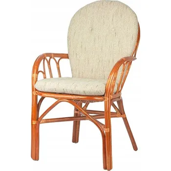 Jídelní židle RattaNeo Coral k141 židle koňaková barva, přírodní ratan