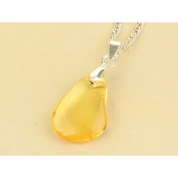 Přívěsek Jantar přívěsek 1,3g úchyt Ag 925/1000