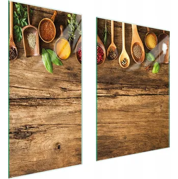 Kuchyňské prkénko Krájecí deska TMK ArtDeko sklo 2 ks