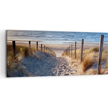 Obraz Foto obraz na plátně 100x40 krajina obývací pokoj ložnice na zeď velký