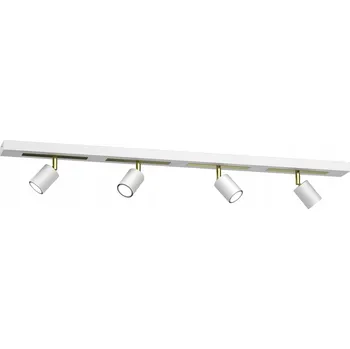 Bodové svítidlo Luminex 1668 bodové svítidlo Rodez bílá/zlatá 4xGU10