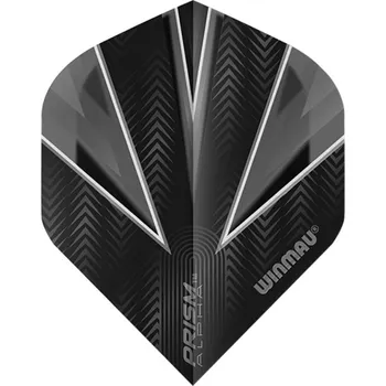 Šipka Letky na šipky Winmau ALPHA standard černé, šedé