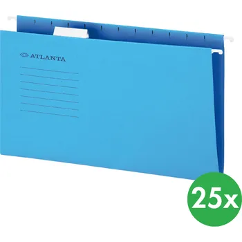 B2B Partner Závěsné desky A4, modré, 25 ks