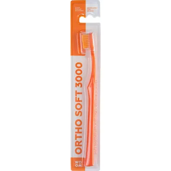 Zubní kartáček WOOM ORTHO SOFT 3000 ORTODONTICKÝ KARTÁČEK