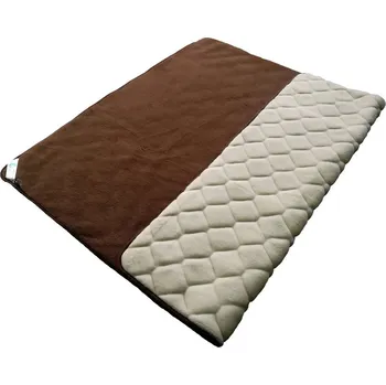 přikrývka VLNĚNÁ PŘIKRÝVKA 200x200 CAMEL KAŠMÍR CARO CK2