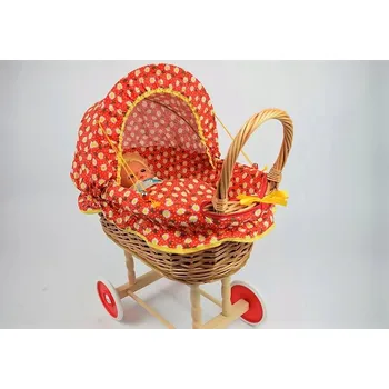 Kočárek pro panenku Kočárek pro panenku Proutidekorace.cz