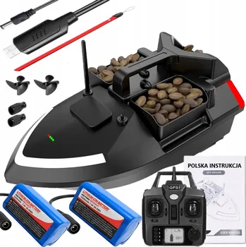 zavážecí lodička Loď Flytec V020 dálkově ovládaná GPS 3 podavače 500 m