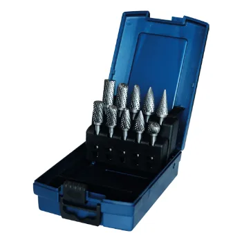 Vrták PTG Sada stopkových fréz 10 a 12mm (10dílů) 2710707010