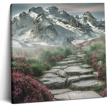 Obraz Foto Obraz Canvas Dekorace Interiéru Do Posilovny Kamenná Cesta V Horách 60x60