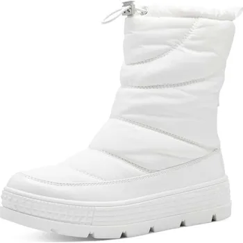 Dámské kozačky Tamaris Dámská kotníková obuv TAMARIS 26835-41-100 bílá W4 37