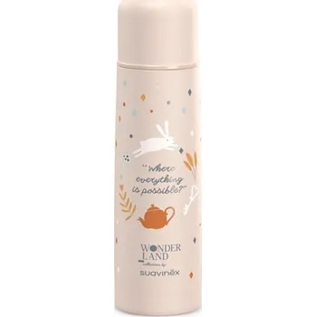 Termoska Suavinex TERMOSKA na tekutiny WONDERLAND - RŮŽOVÁ