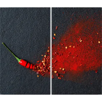 Kuchyňské prkénko Skleněná Ochranná Deska a Krájecí Prkénko | Indukce, Sporák ds-0393