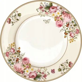 Talíř Mělký jídelní talíř Nuova R2S Blooming Opulence 26,5 cm