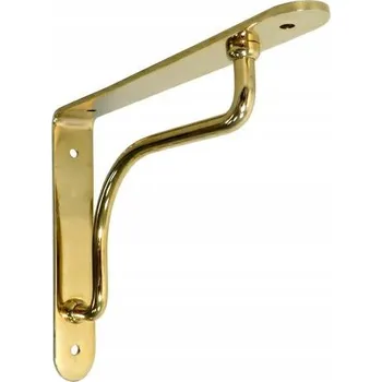 police Držák / Podpěra police PALLADIO ZLATÁ 230x180mm