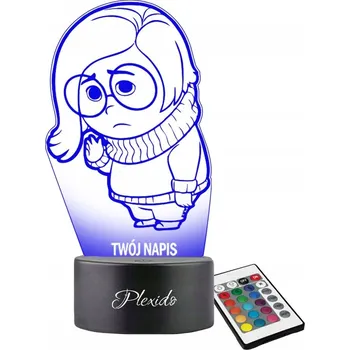 Lampička Plexido vícebarevná Noční lampa