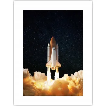 Obraz Obraz plakát do obýváku ložnice 30x40 vesmír plakáty na zeď bez rámu