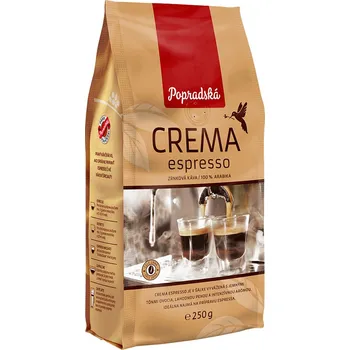 Balírny obchodu a.s. Poprad Zrnková káva - Popradská Crema Espresso, 500 g