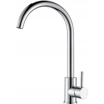 Vodovodní baterie Kuchyňská stojánková baterie Moderno Dorotea stříbrná