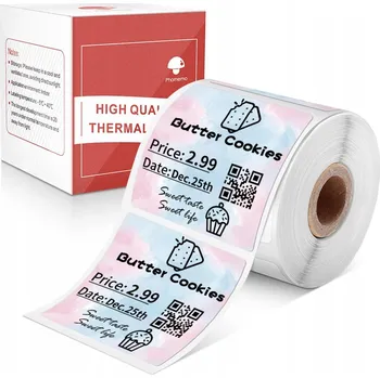 Samolepící etiketa Termální samolepicí etikety pro Phomemo M110 M120 M200 M220 M221 50x50