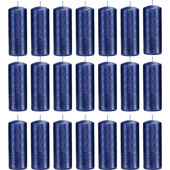 Svíčka Tradiční parafínová svíčka bez vůně Drobo 21 ks