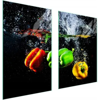 Kuchyňské prkénko Krájecí deska TMK ArtDeko sklo 2 ks