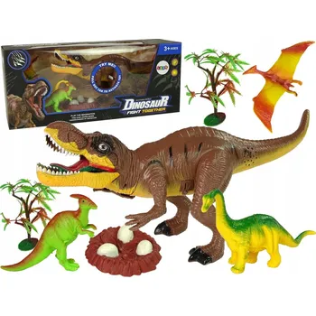 Figurka Sada Dinosaurus Tyrannosaurus Rex Stromy Příslušenství