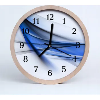 Hodiny Moderní nástěnné hodiny Abstraktní linie Umění