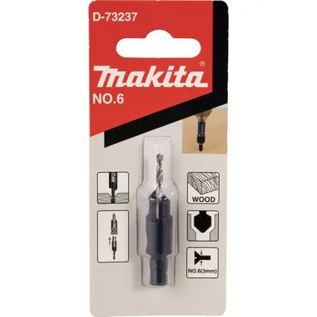 Vrták MAKITA KUŽELOVÝ ZÁHLUBNÍK DO DŘEVA 2,4 mm D-73237