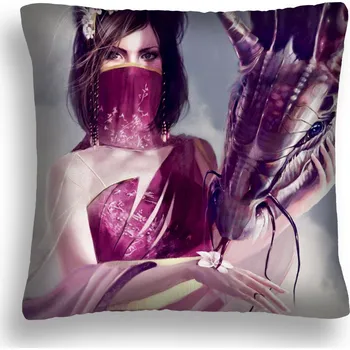 Polštář POLŠTÁŘ ANIME 21 TAJEMNÁ ŽENA A DRAK EMO