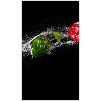 Kuchyňské prkénko Skleněná Ochranná Deska a Krájecí Prkénko | Indukce, Sporák ds-0079