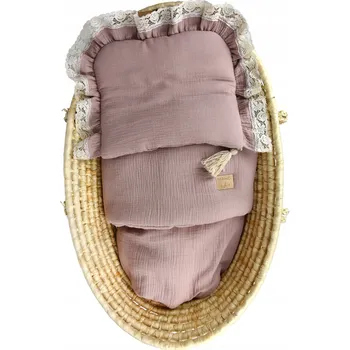 Povlečení Dětské povlečení s výplní MUŠELÍN 75x50 cm