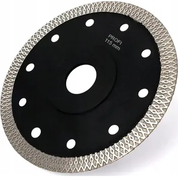 Řezný kotouč DIAMANTOVÝ KOTOUČ PRO ŘEZÁNÍ DLAŽDIC GLAZURY PROFI 115 mm