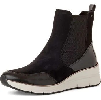 Dámské kozačky Tamaris Dámská kotníková obuv TAMARIS 25448-43-098 černá W4 37