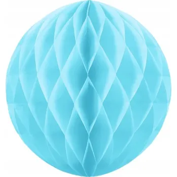 Obraz Dekorace "Honeycomb Koule", modrá, PartyPal, 10 cm