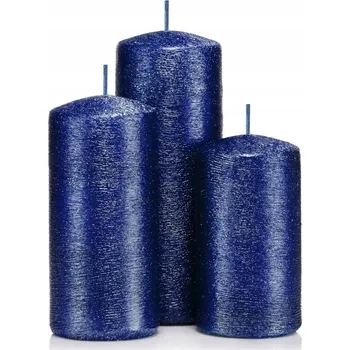 Svíčka Dekorativní parafinová svíčka bez vůně Drobo