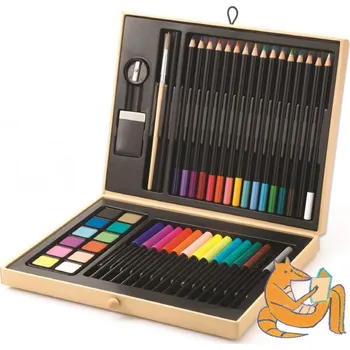 kreativní sada DJECO Velký výtvarnický kufřík