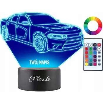 Lampička Plexido vícebarevná Noční lampa