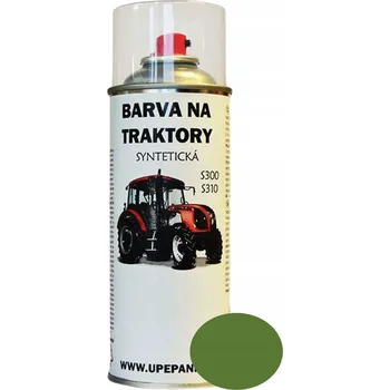 Barva ve spreji BARVY NA TRAKTORY ZETOR ve spreji syntetické, ZELENÁ TUNISIA lesklá 400ml
