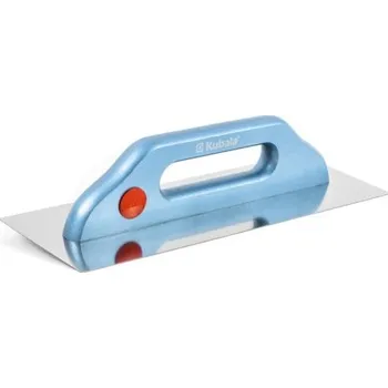 Zednické hladítko Hladítko nerezové hladké 130x480mm,rukojeť dřevěná 0408